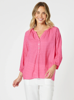 Mykonos Check Shirt - Peony | Gordon Smith