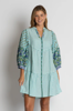 Mississippi Button Dress - Lagoon | Ibisa