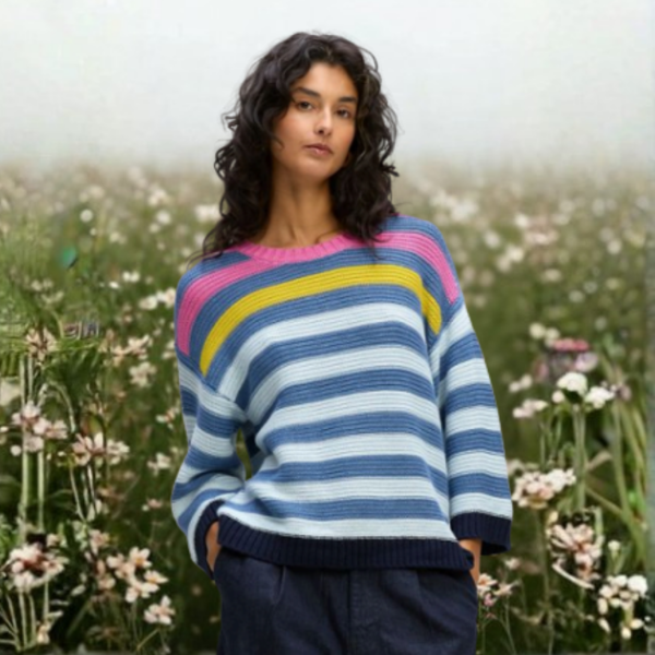 chunky-stripe-crew-denim-ldc-knitwear