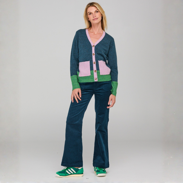 Dharma Pant - Deep Marine | Boom Shanker