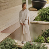 Winter Retreat Merino Cotton Wrap-Nougat | Talamaya