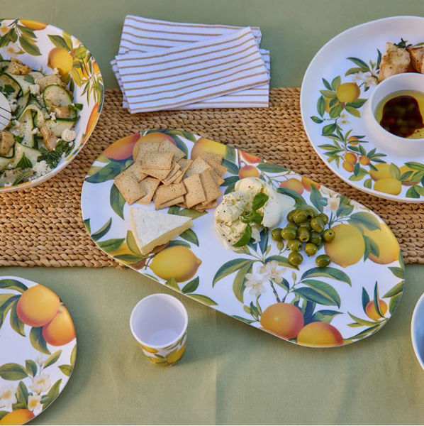 Citrus Grove - Oval Platter | Madris Link