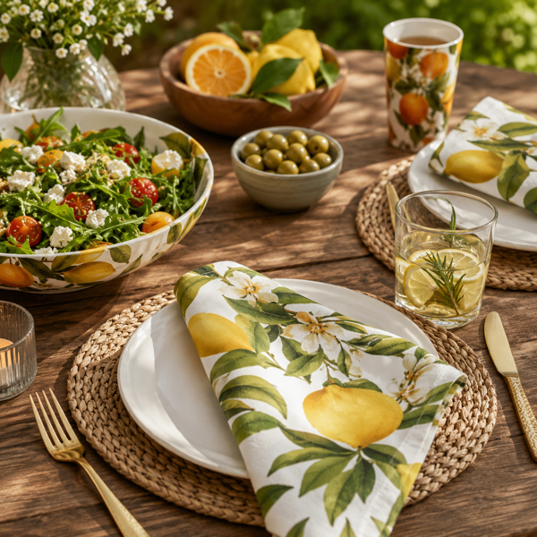 Citrus Grove - Napkins - Set 4  Madris Link