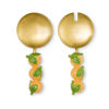 Oranges Salad Server Set (2)  Madras Link