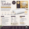 Sleep Easy Medium Profile Medium Feel Talalay Latex Pillow  Bianca