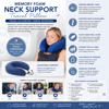 Traveller Neck Support  Theraputic Pillow 