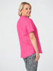 Audrey Ruffle Detail Linen Top – Raspberry  Gordon Smith