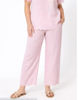 Lilly Scallop Hem Linen Pant - Pale Pink  Gordon Smith